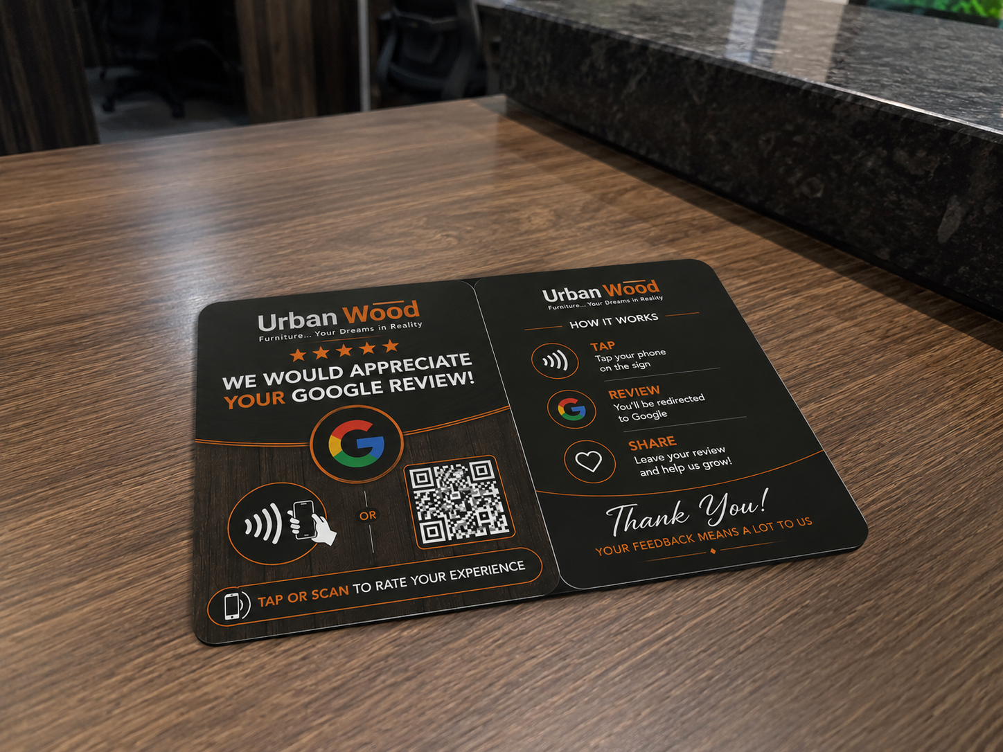 Custom branded design