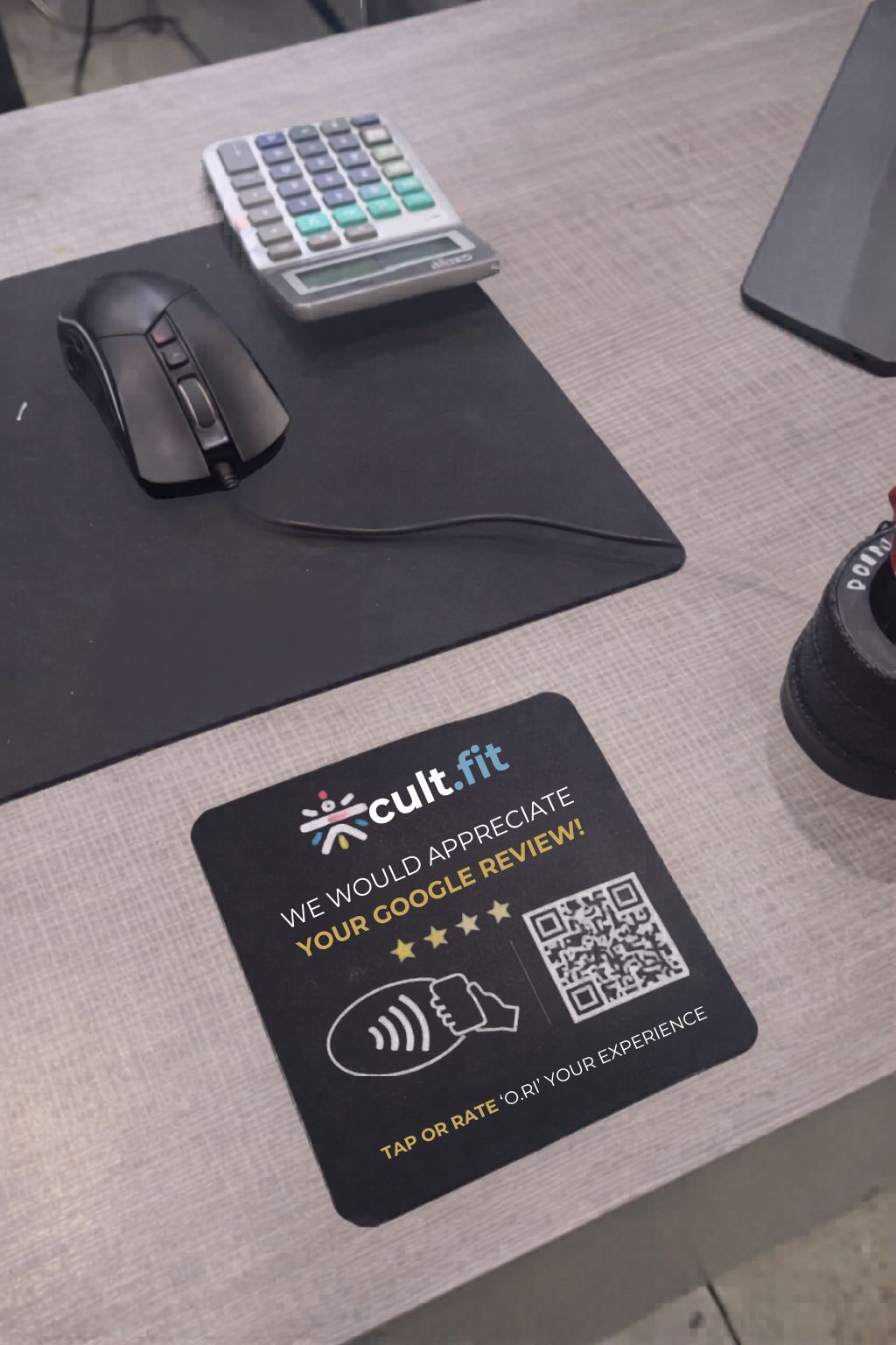 Cult.fit branded OptiReach card